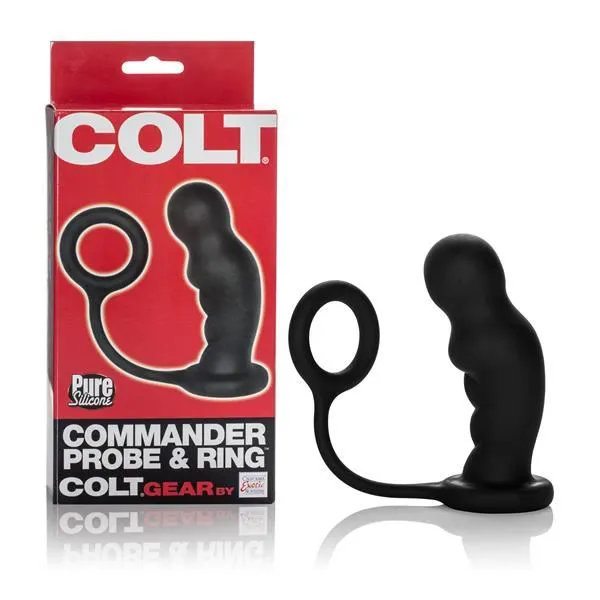 Anal Lovetwoo COLT Commander Probe Ring Black