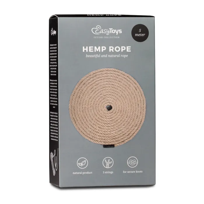 Couples Fetish Collection Bondage Rope Hemp 5m