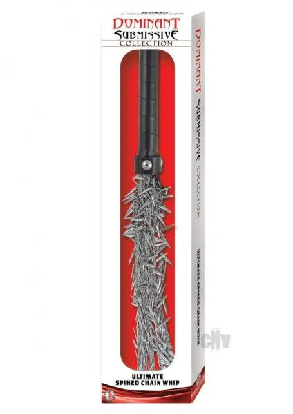 Dominant Submissive Collection Vibrators Dominant Submissive Ultimate Spiked Chain Whip Dominant Submissive Collection Vibrators Dominant Submissive Ultimate Spiked Chain Whip