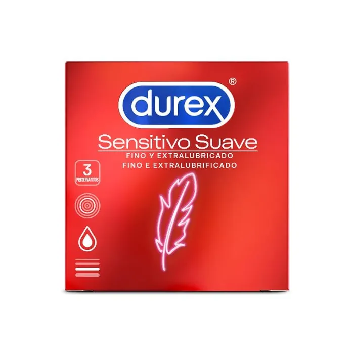 Durex Vibrators Durex Preservativo Sensitive 3pz