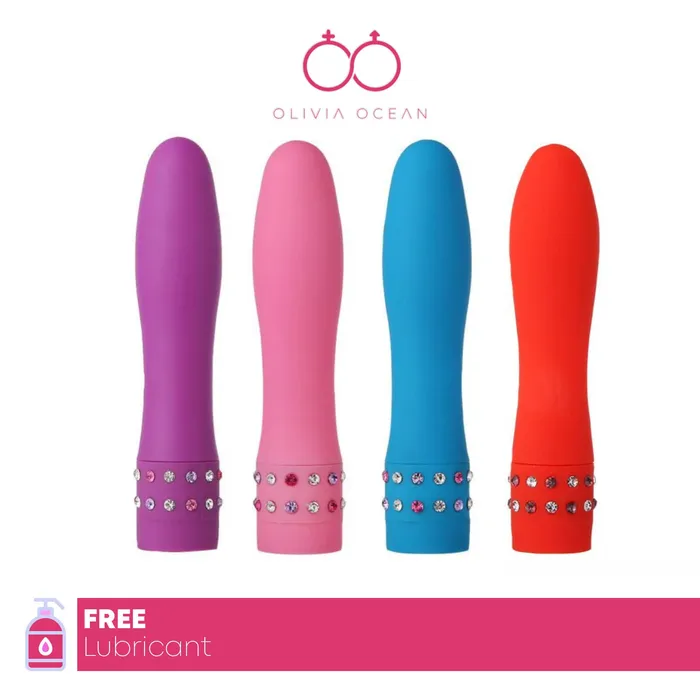 Female Sex Toys Lovetwoo Vibrating Diamante Bullet