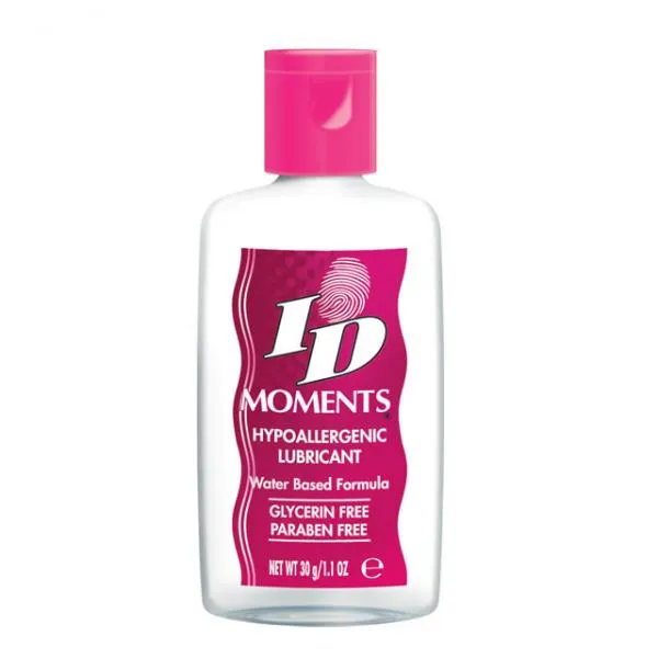 ID Lubricants Id Moments Water Based Lubricant 1 Fl Oz Disc Cap Bottle Lubricants