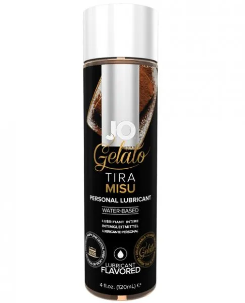 Jo Gelato Flavored Lubricant Tiramisu 4oz System Jo Lubricants