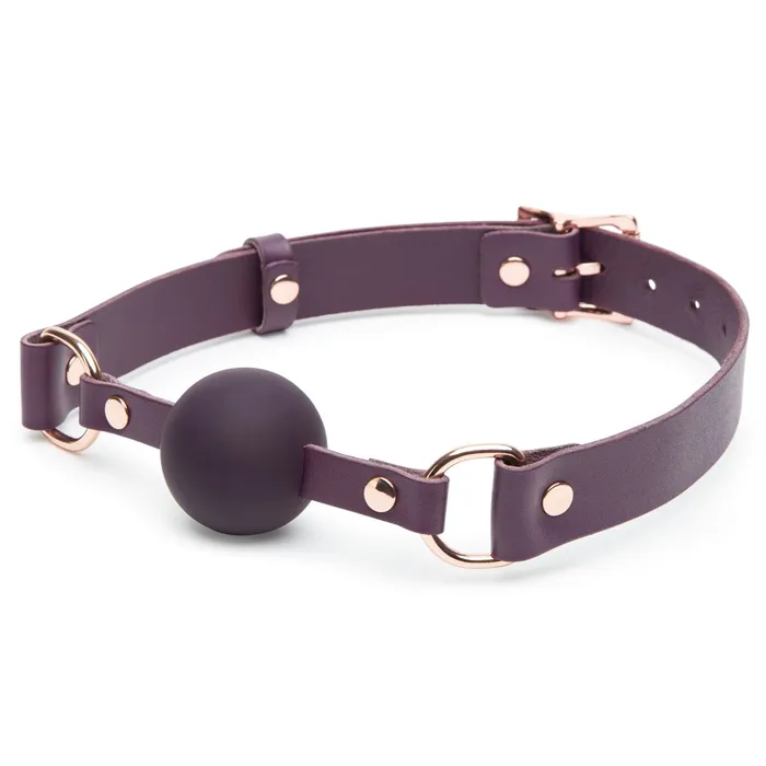 Lovetwoo Male Sex Toys Fifty Shades Freed Cherished Collection Leather Ball Gag