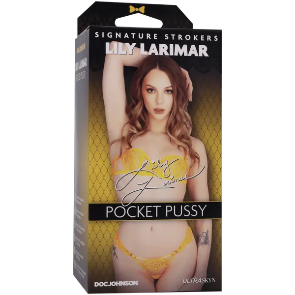 Male Sex Toys Doc Johnson Lily Larimar ULTRASKYN Pocket Pussy