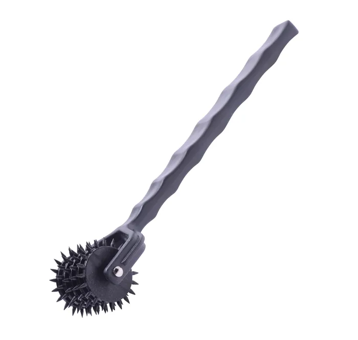 Master Series Vibrators Spiked 5 Row Pinwheel Master Series Vibrators Spiked 5 Row Pinwheel