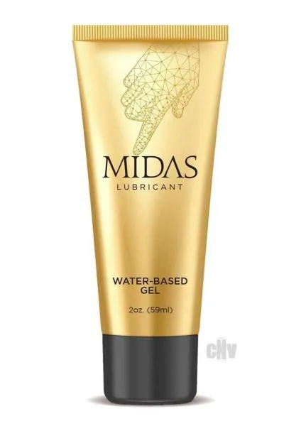 Midas Lubricant Gel 2oz Little Genie Sexual Health Wellbeing