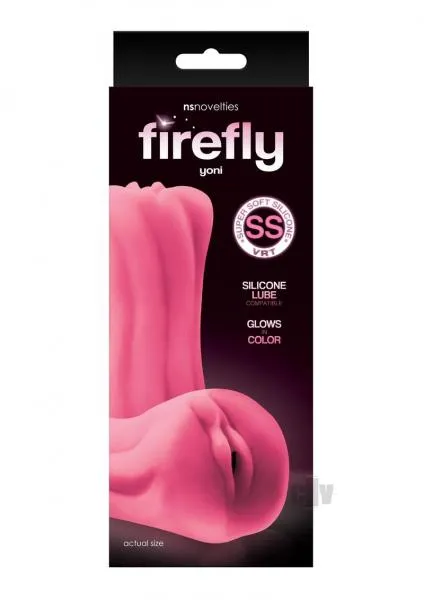 NS Novelties Vibrators Firefly Yoni Pink