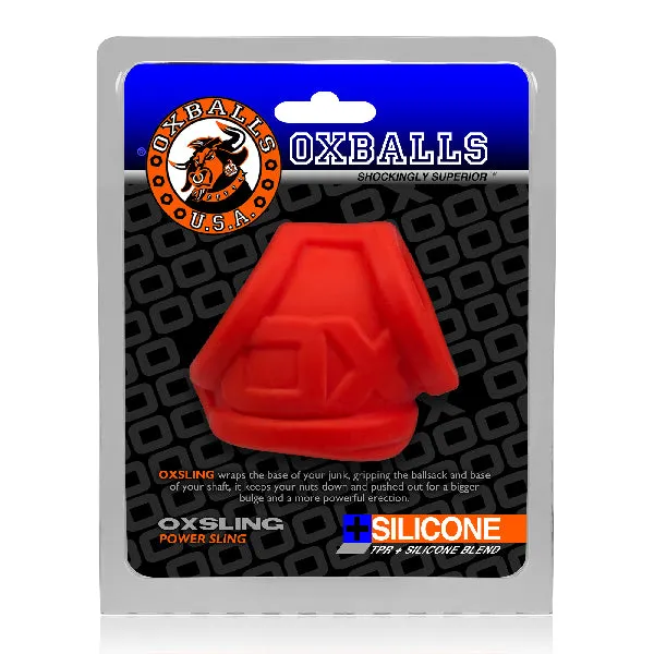 Oxballs Vibrators Oxsling Cocksling Red Ice