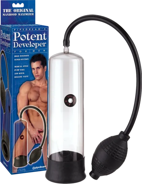 Pipedreams Dildos Potent Developer Clear