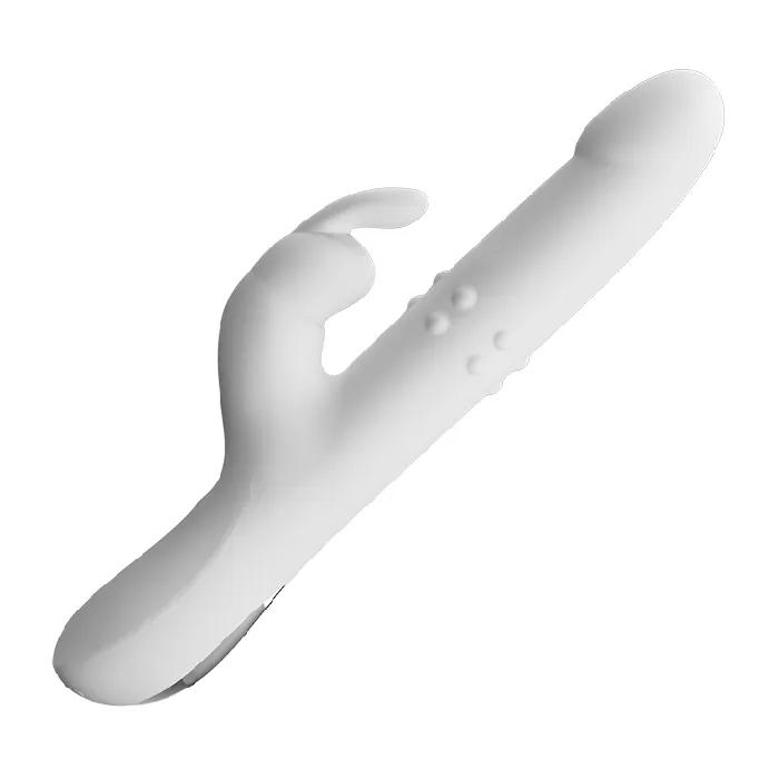 Pretty Love Thrusting Rotating Rabbit Vibrator Reese White Vibrators