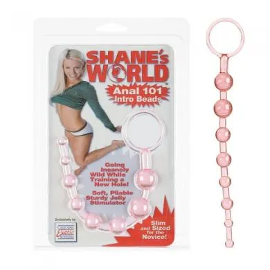 Shanes World Anal Shanes World Anal 101 Intro Beads Pink Shanes World Anal Shanes World Anal 101 Intro Beads Pink