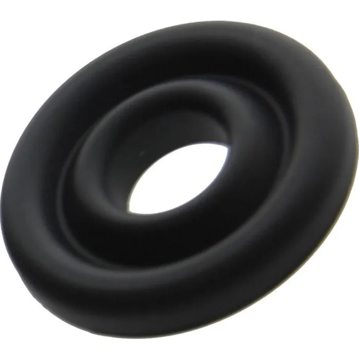 Silicone Donut Cushion Black for Pump Cylinder 175in215in Diameter Black Luvpump Anal