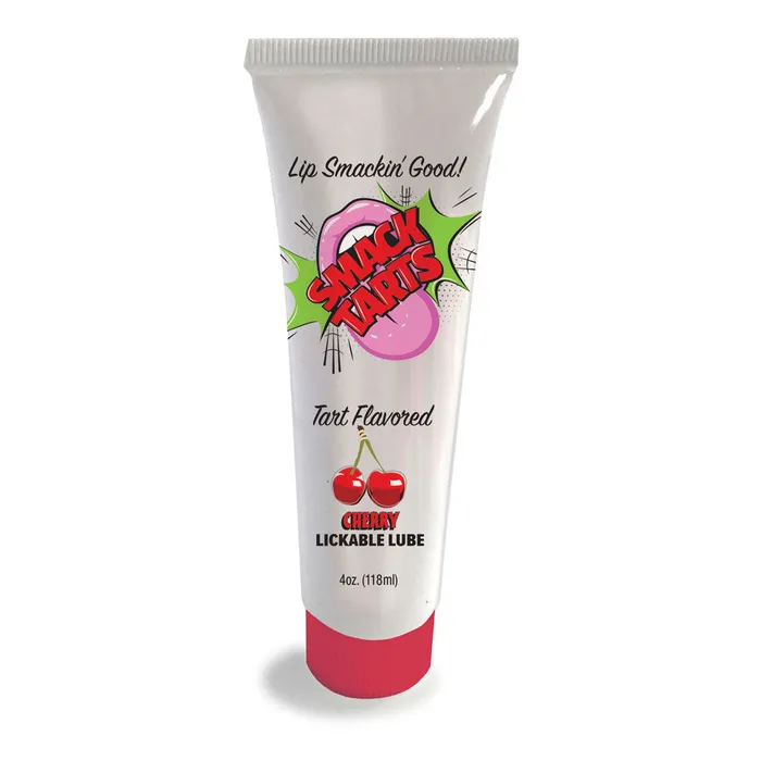 Smack Tarts Sour Cherry Sour Cherry Flavoured Lubricant 120 ml Tube Little Genie Lubricants