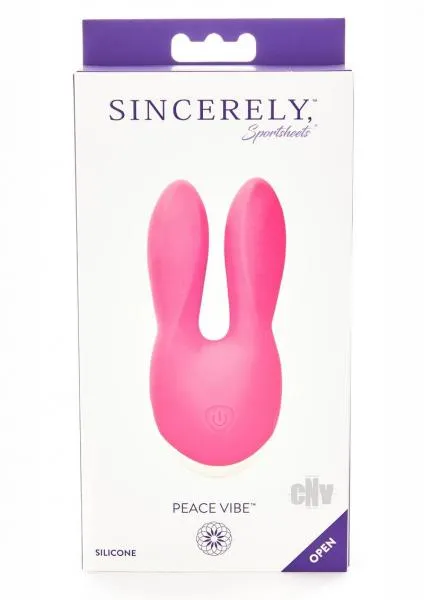 Sportsheets Vibrators Sincerely Peace Vibe Pink