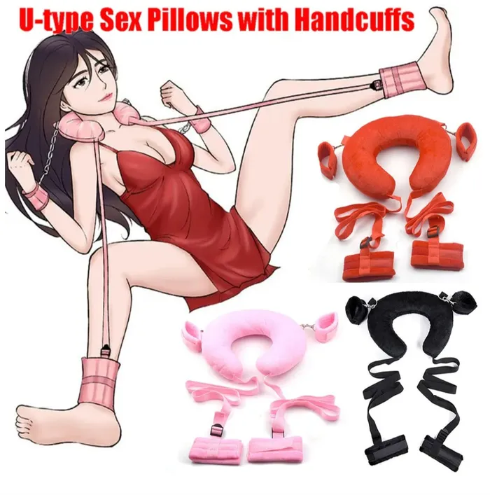 The Pleasure Shop Couples HandAnkle Bondage Cuffs Restraint Set