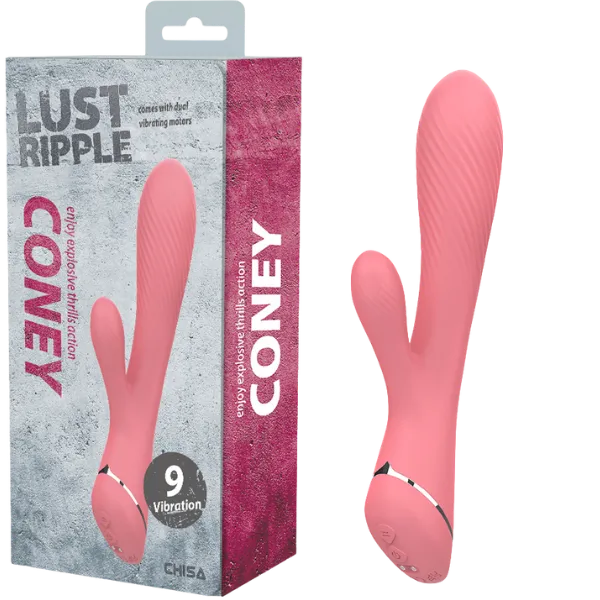 Vibrators Chisa Novelties Lust Ripple Coney Pink