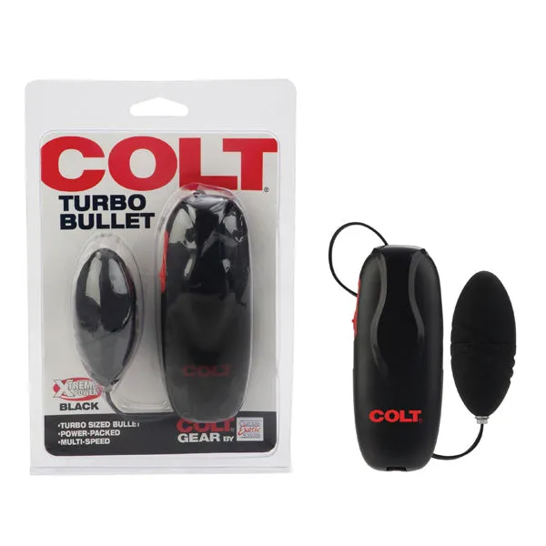 Vibrators COLT Turbo Bullet Black Lovetwoo