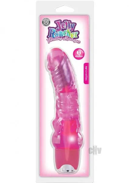 Vibrators NS Novelties Jelly Rancher 6 Vibe Massager Pink