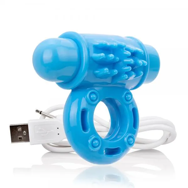 Vibrators Screaming O Screaming O Charged O Wow Vooom Mini Vibe Blue Vibrators Screaming O Screaming O Charged O Wow Vooom Mini Vibe Blue