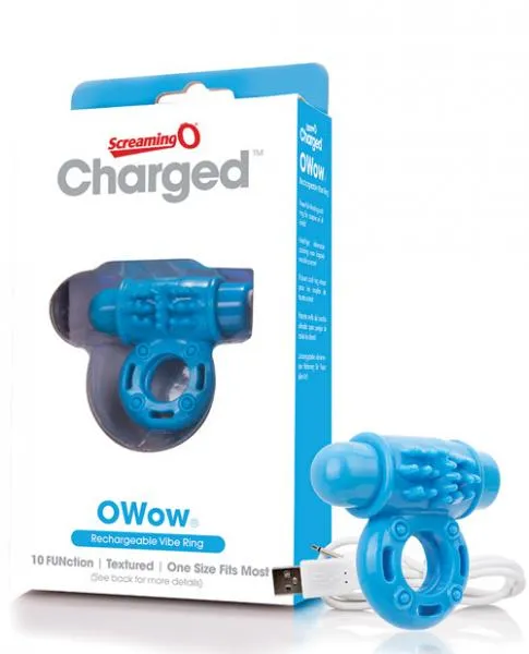 Vibrators Screaming O Screaming O Charged O Wow Vooom Mini Vibe Blue Vibrators Screaming O Screaming O Charged O Wow Vooom Mini Vibe Blue