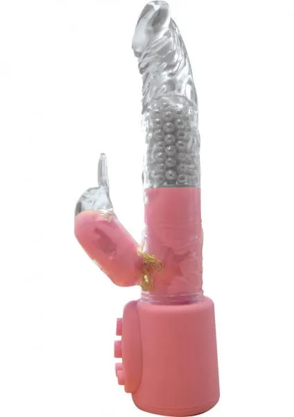 Vibrators Seductucom Pearl Ecstasy Penguin Vibrator 75 Inch Pink