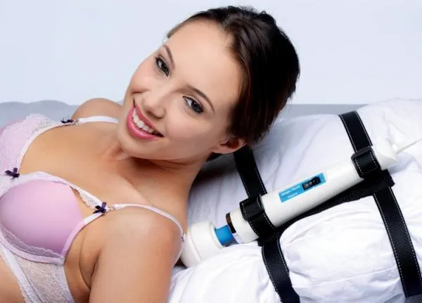Wand Essentials Female Sex Toys Passion Pillow Universal Wand Harness Wand Essentials Female Sex Toys Passion Pillow Universal Wand Harness