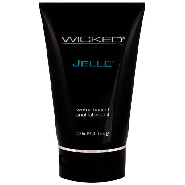 Wicked Jelle Anal Lubricant 120 ml 4 oz Bottle WICKED SENSUAL CARE Lubricants