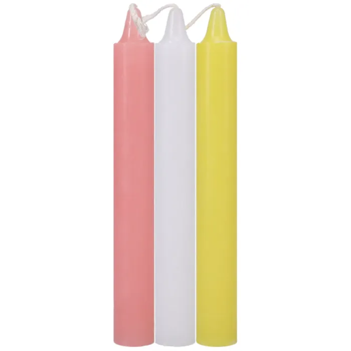 Doc Johnson Doc Johnson Japanese Drip Candles 3 Pack Multi Vibrators