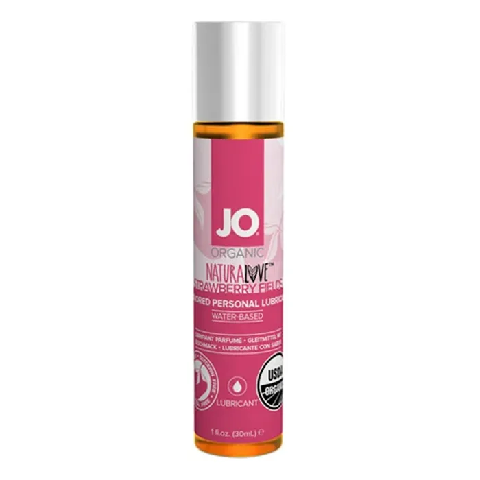 JO Lubricants Lubricants JO NATURALOVE Organic Strawberry Lubricant 1oz