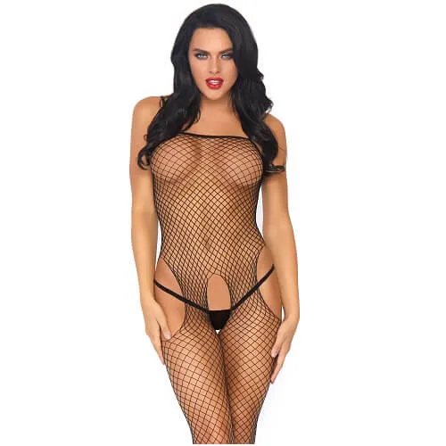 Leg Avenue Seamless Suspender Bodystocking Leg Avenue Bodystockings Playsuits