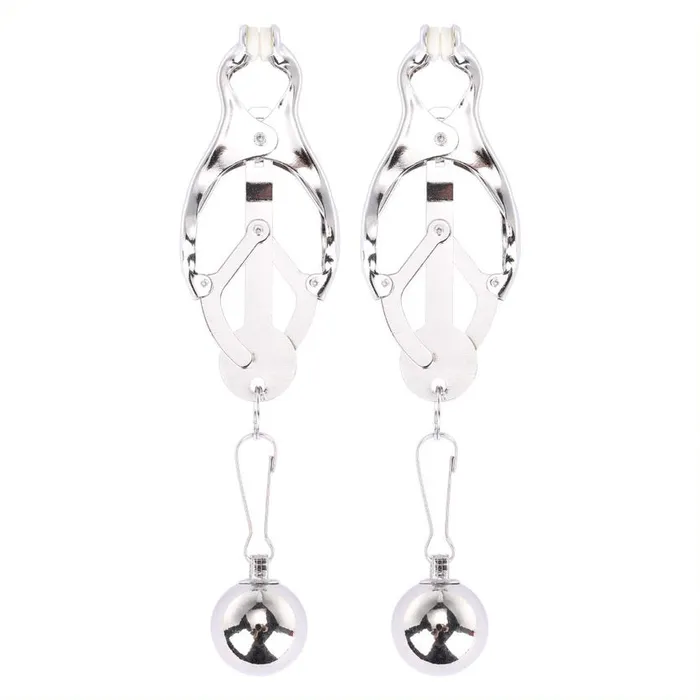 Me You Us Vibrators Me You Us Clover Nipple Clamp Silver