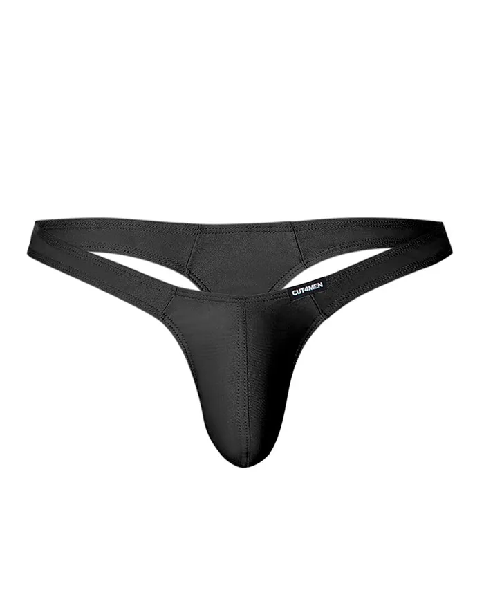 Mens Underwear Rimba SP4NDEX BY C4M BRAZILIAN THONG BLACK