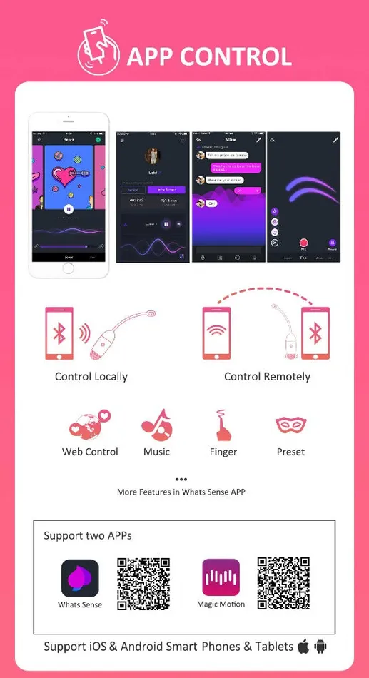 Vibrators Magic Motion Vini App Control Love Egg Magic Motion