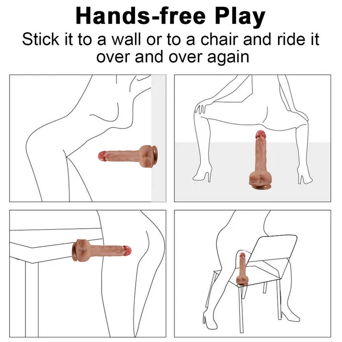 DY 75 inch Premium Silicone Realistic Dildo DY Anal