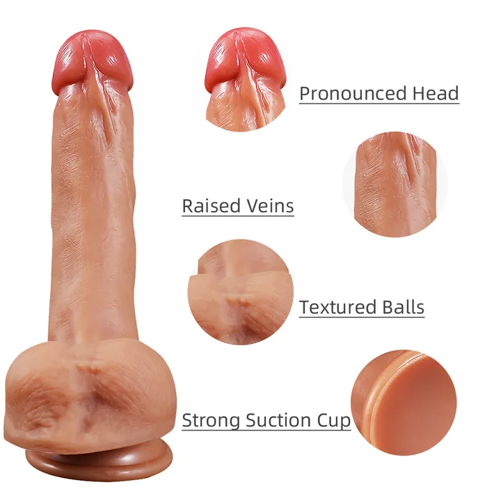 DY 75 inch Premium Silicone Realistic Dildo DY Anal