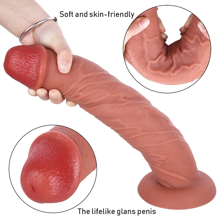 MD 1063 inch Silicone Huge Realistic Dildo MD Female Sex Toys
