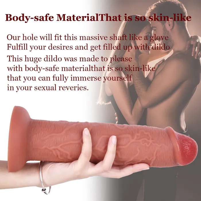 MD 1063 inch Silicone Huge Realistic Dildo MD Female Sex Toys