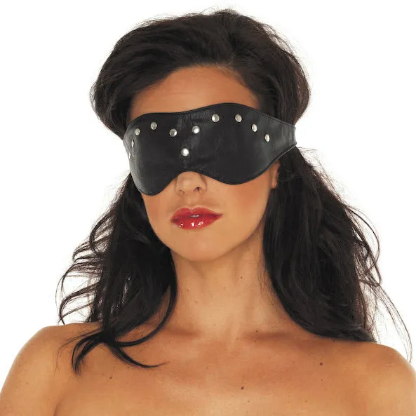 Restraints Rimba Leather Blindfold Mask